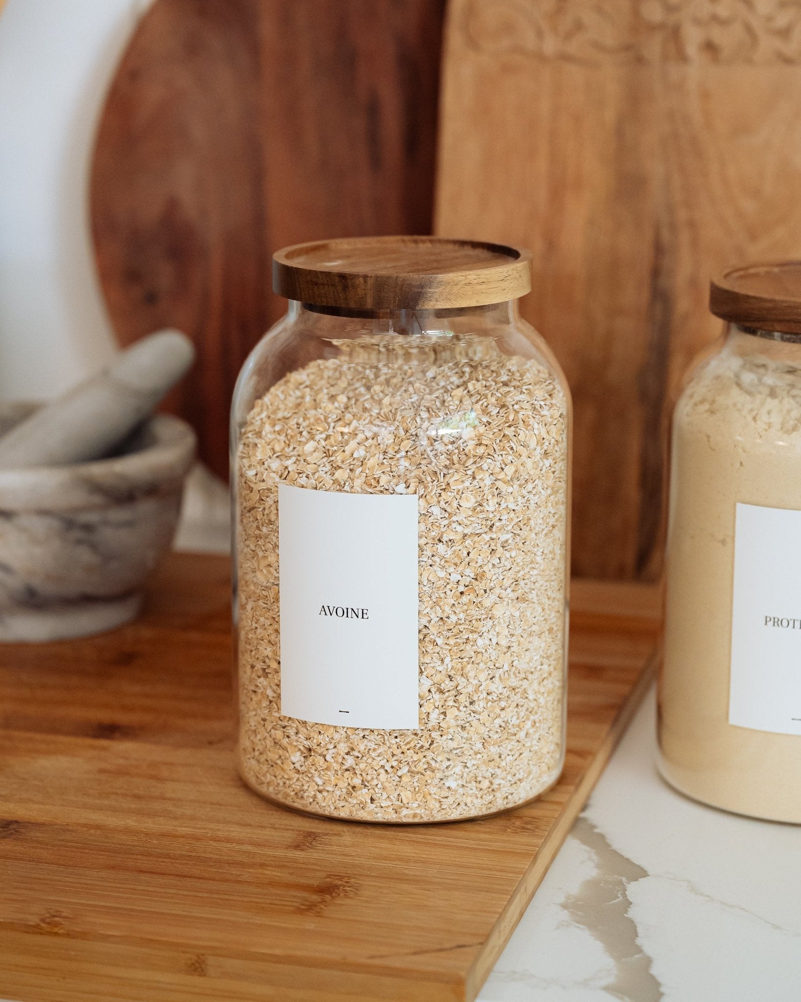 Ensemble d’étiquettes pour garde-manger - Format: Grand _ Pantry Label Set - Size: Large